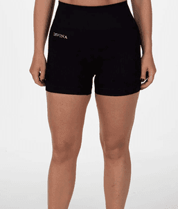 Ribbed Seamless Shorts Wavy hos Divina Sports