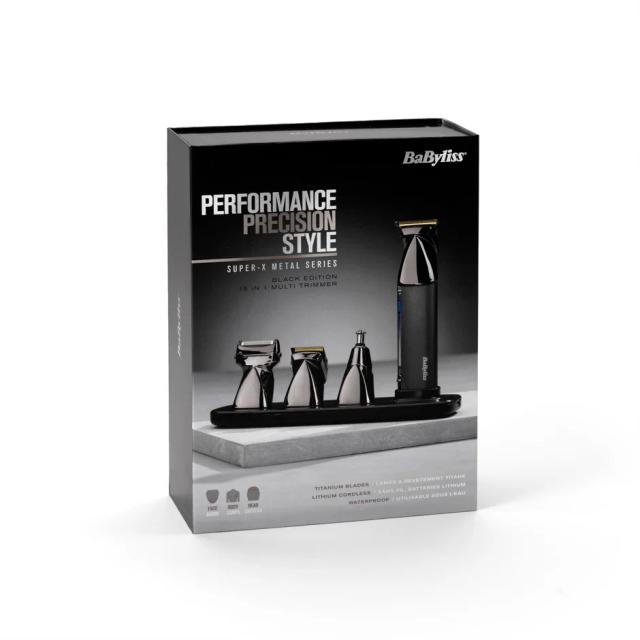 BaByliss Super X Metal 15‑in‑1 Multi‑Trimmer