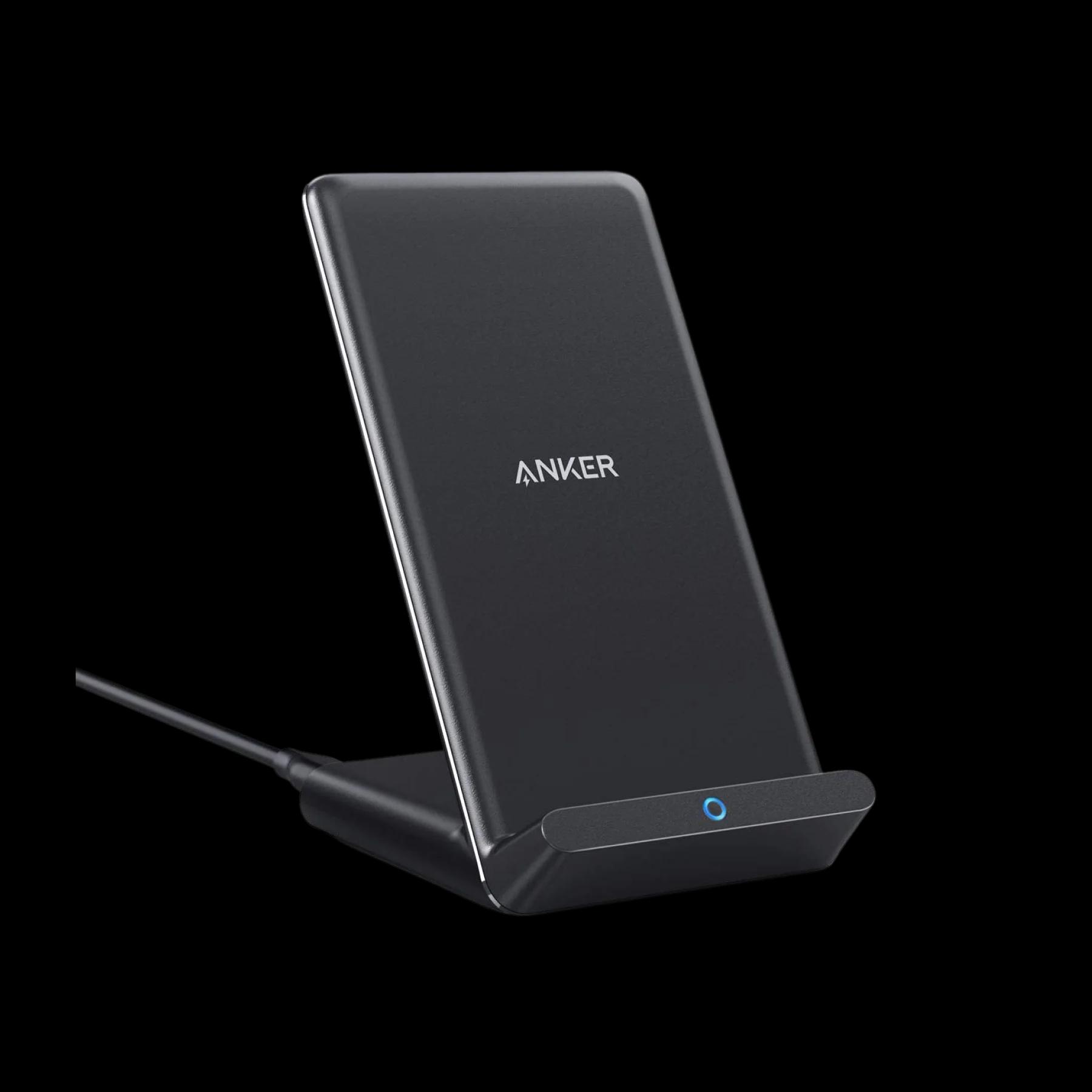 Buy Anker 313 Wireless Charger (Stand) | Upright View Nordics