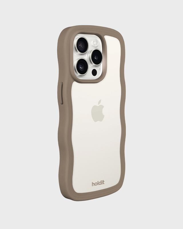 iPhone 15 Pro Wavy Mocha Case