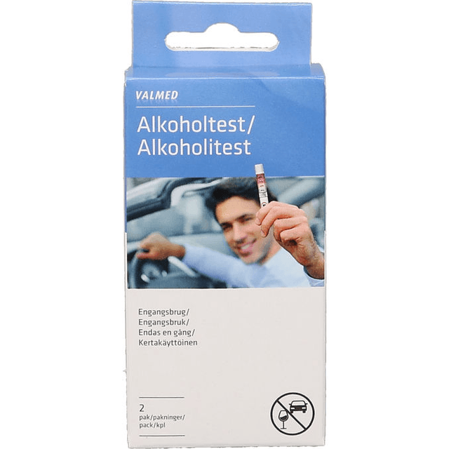 Valmed Alkoholtest 2-pack