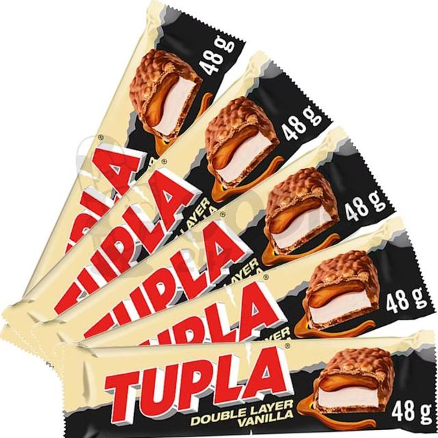 Cloetta Tupla Double Vanilla Choklad 5-pack