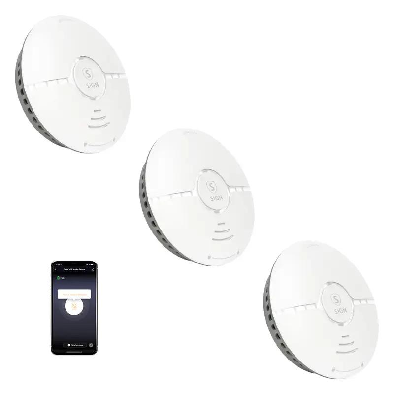 SiGN Smart Home WiFi Brandvarnare 3‑pack