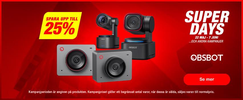 Proshop SUPER DAYS – upp till 25 % rabatt