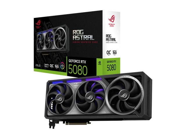 ASUS ROG Astral RTX 5080 16GB Grafikkort
