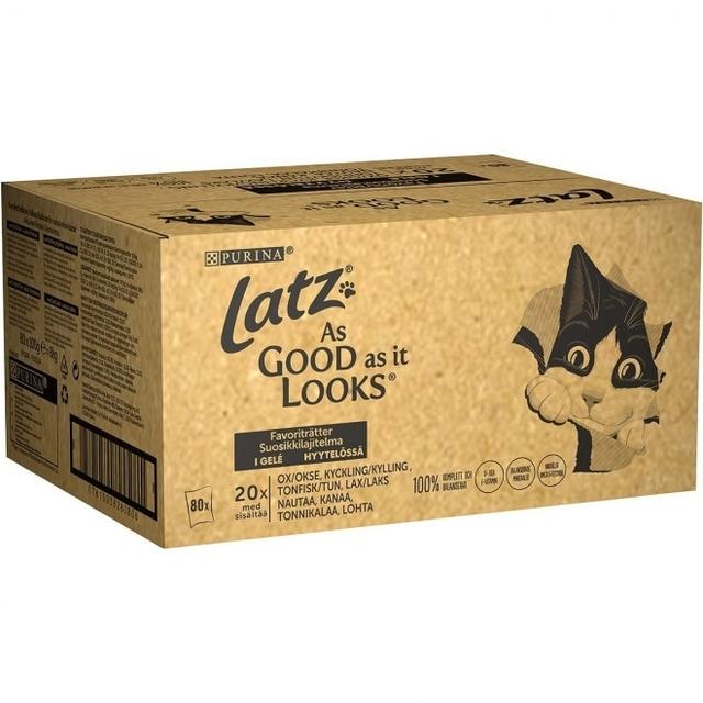 Purina Latz Våtfoder Favoriträtter 80-pack