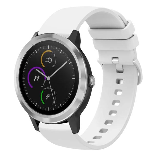 Garmin Vivoactive 3 Silikon Klockarmband Vit