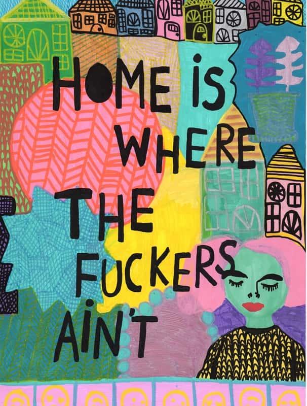 Home Is Where Peace Resides Poster