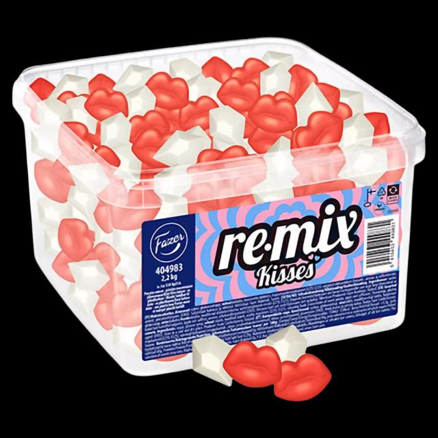 Fazer Remix Kisses Candy Mix 2.2 kg