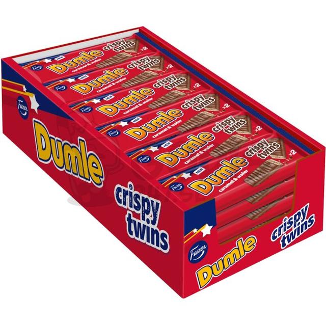 Fazer Dumle Crispy Twins Chokladstänger 40g