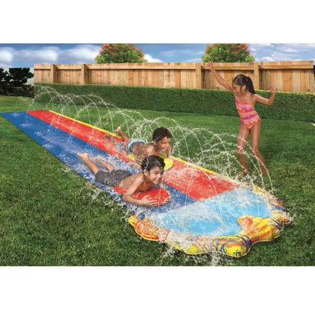 Happy Summer Double Water Slide