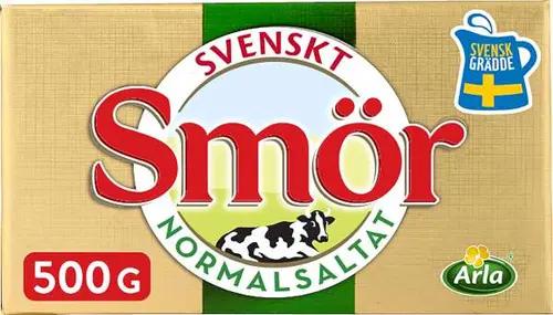 Arla smör, 500 g.
