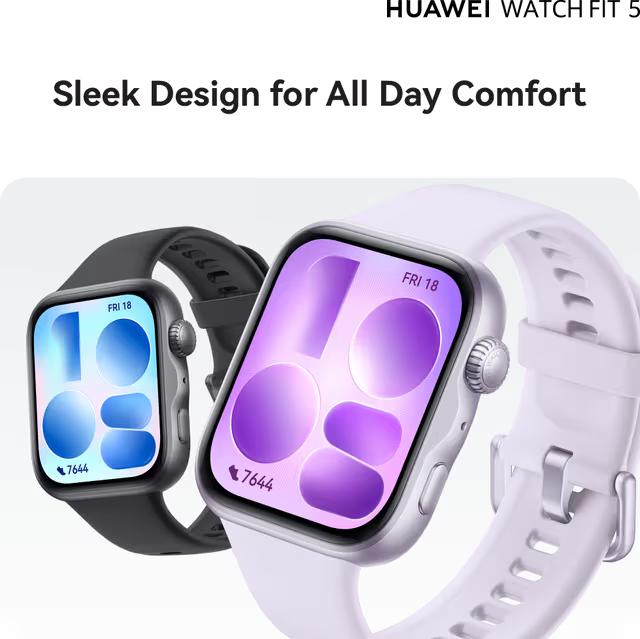 Huawei Fit 5 smartklocka, lila