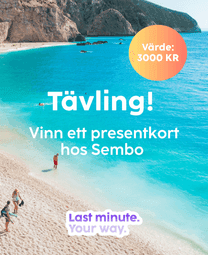 Vinn ett presentkort på 3000 kr.