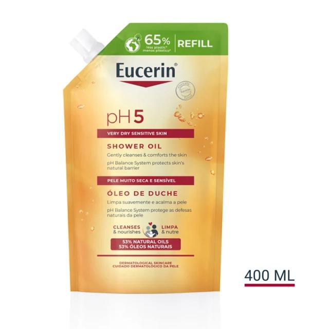 Eucerin pH5 Duscholja Parfymerad Refill 400 ml