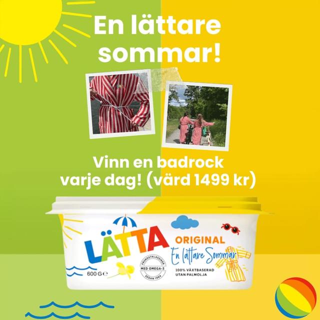 5 kr cashback + tävling.