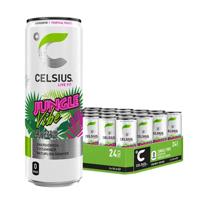 Celsius Jungle Vibe 24 x 355 ml