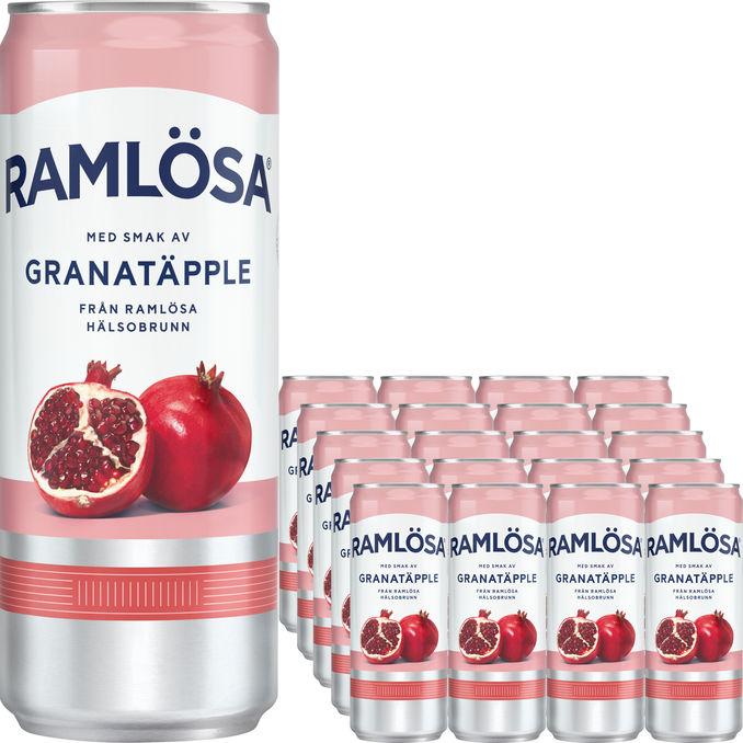 Ramlösa Granatäpple 20-pack.