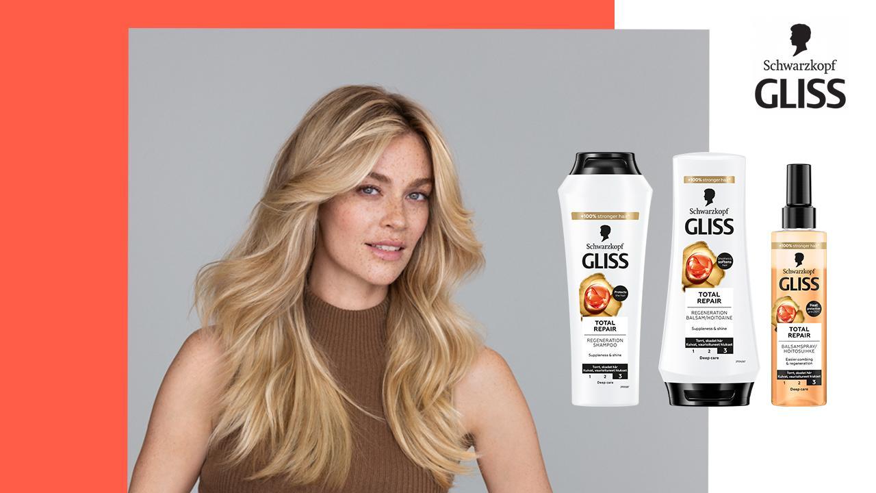 Schwarzkopf Gliss Total Repair – testpilot hos Smartson