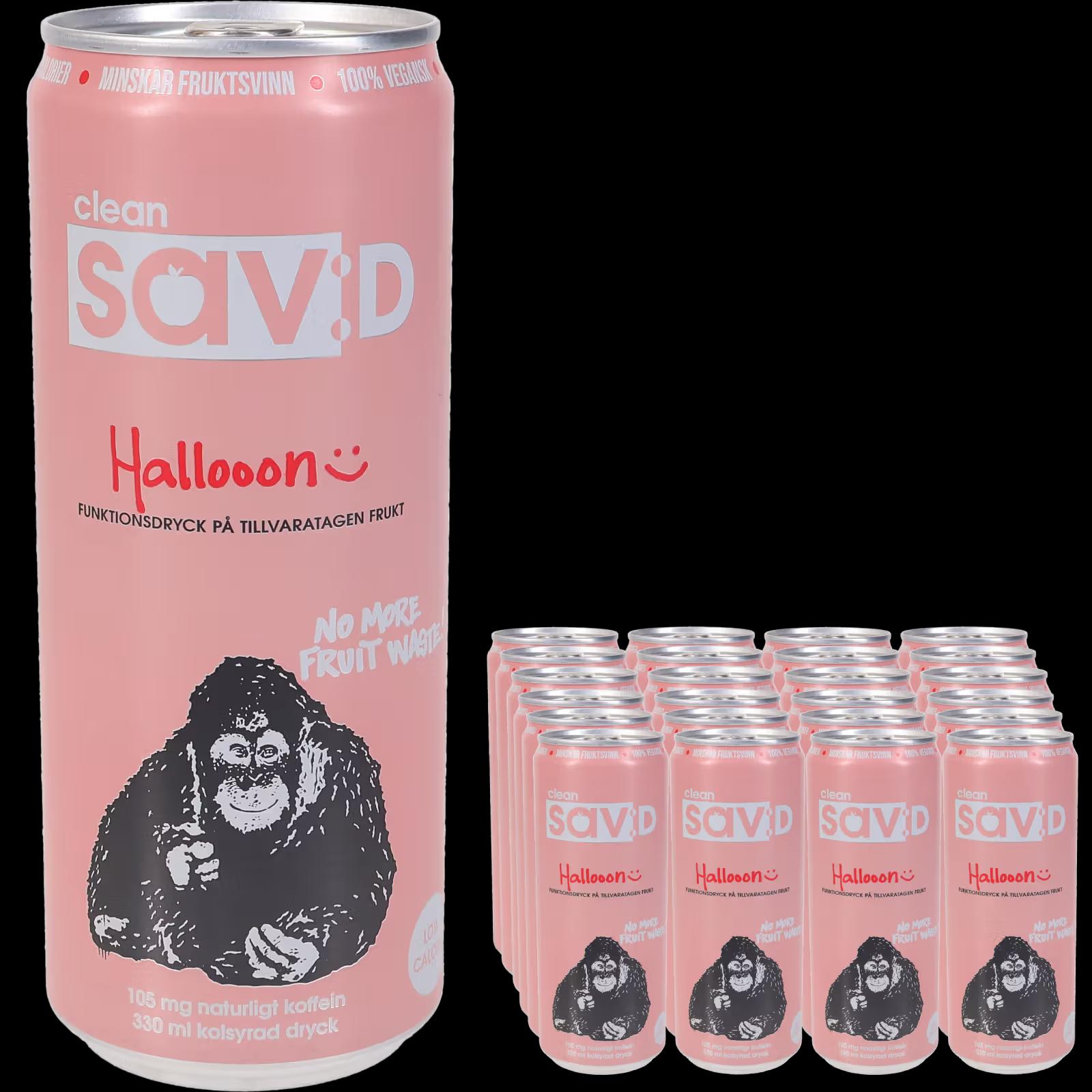 Clean Drink Hallon 24-pack 330 ml