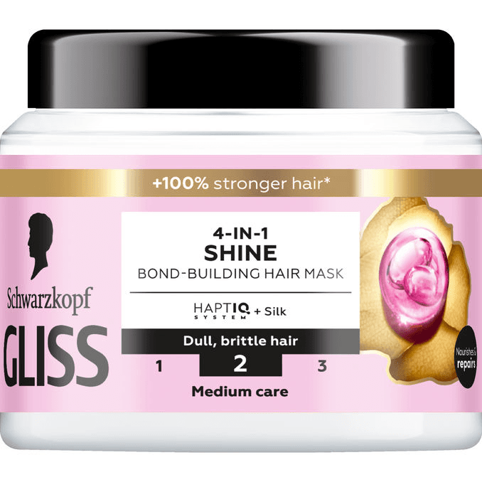 Schwarzkopf Gliss 4-i-1 Shine Hårmask