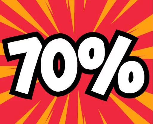 50% rabatt på utvalda produkter