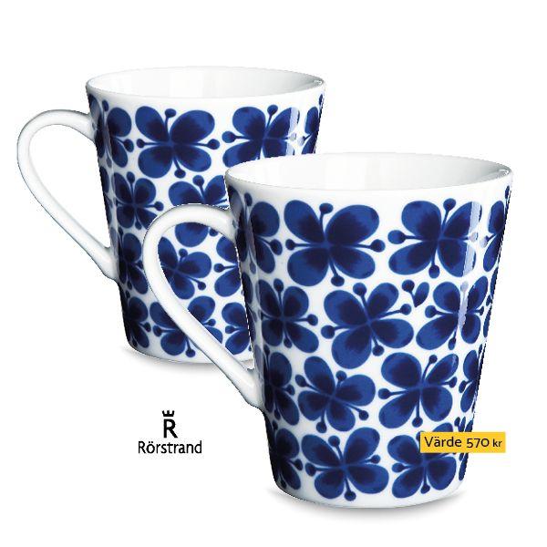 Tidningen Land, 12 nr GÅVA: 2 x Mon Amie-mugg, 34 cl