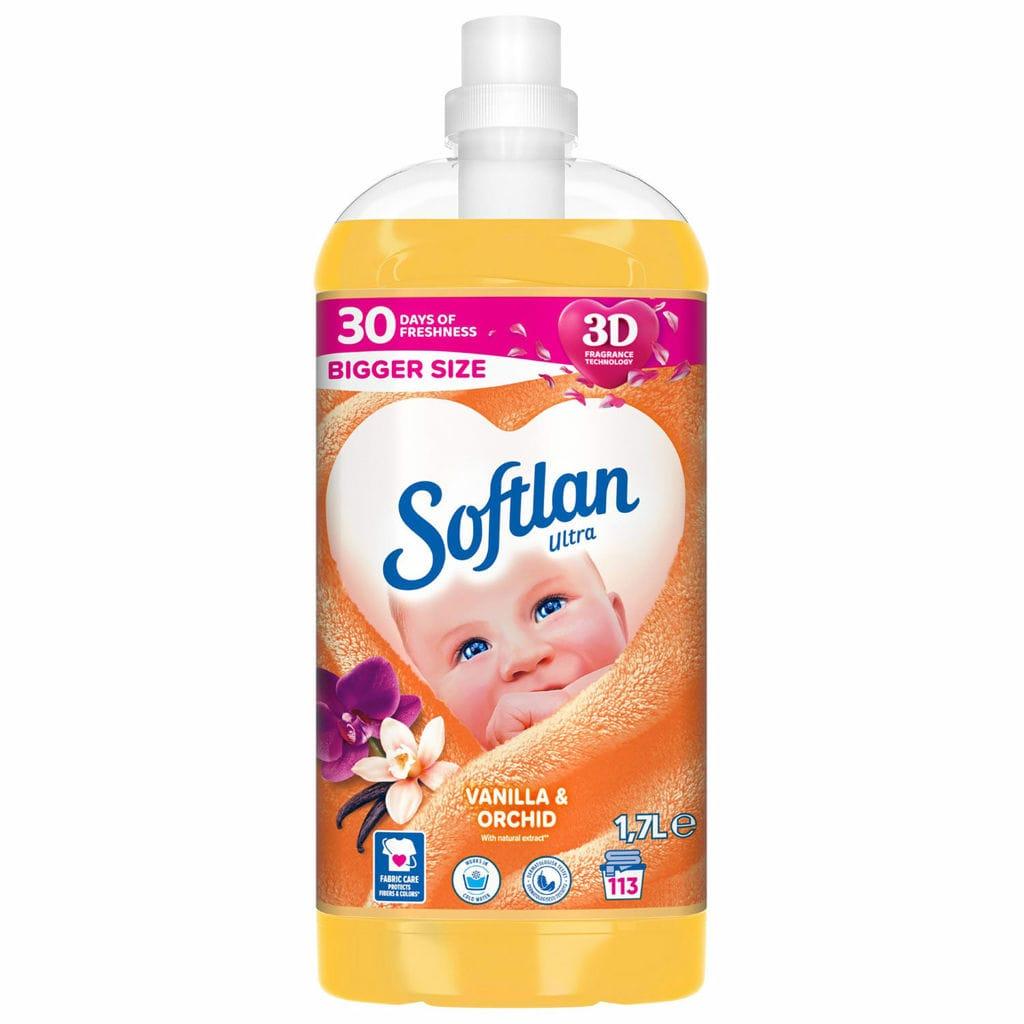 Softlan Sköljmedel Vanilj och Orkidé
