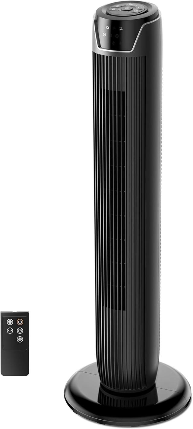 Midea FZ10-17JR Black Tower Fan