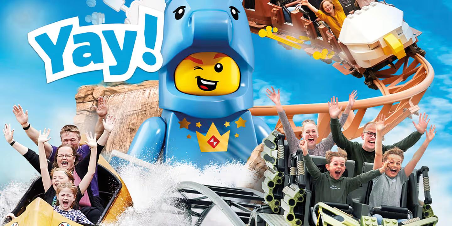 Legoland: 2 för 1 på entrébiljetter (OBOS-medlem)