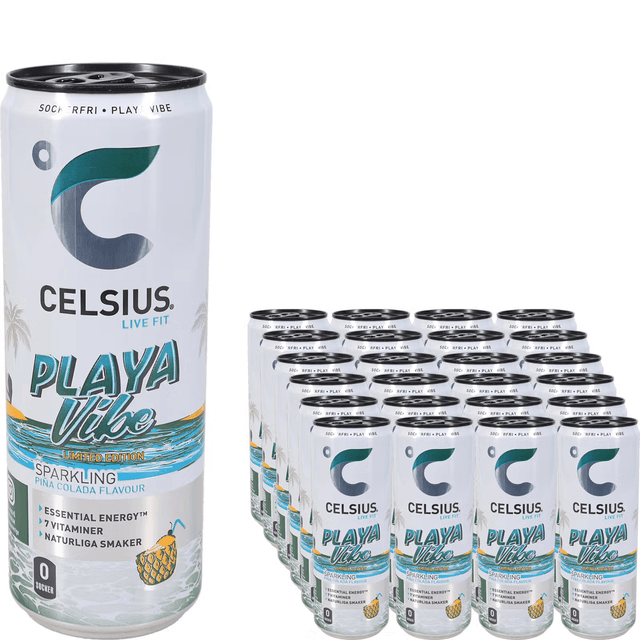 Celsius Playa Vibe energidryck 24-pack
