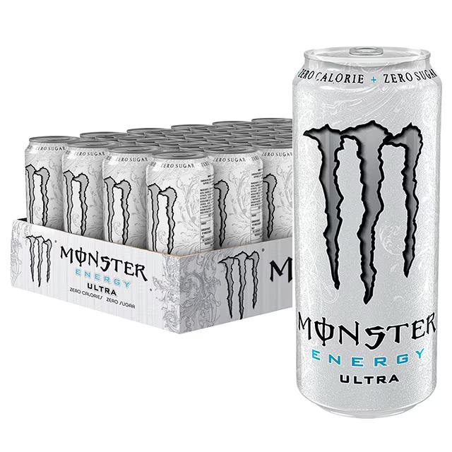 Monster Energy Ultra White 24x500ml: 299 kr hos Sportkost (50% rabatt)