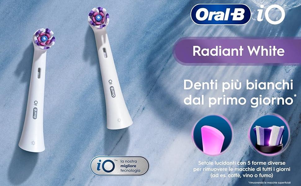 Oral-B iO Radiant White tandborsthuvuden 3-pack