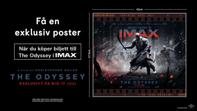 Se The Odyssey i IMAX® – Få en exklusiv poster