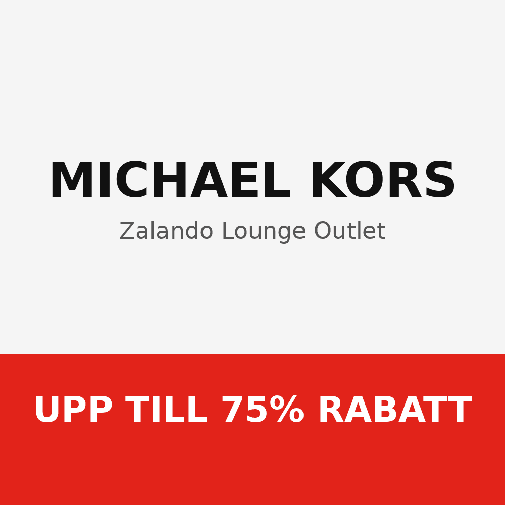 Michael Kors: upp till 75% rabatt hos Zalando Lounge