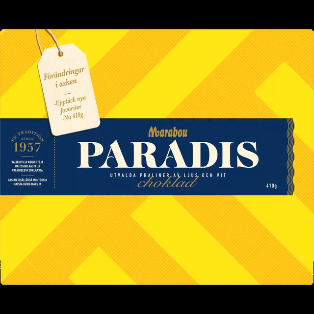 Paradisask 410 g från Marabou
