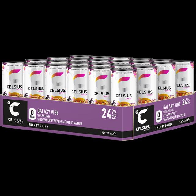 Celsius Galaxy Vibe energidryck 24-pack