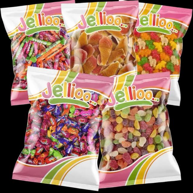 Godislåda med blandat godis 5 kg