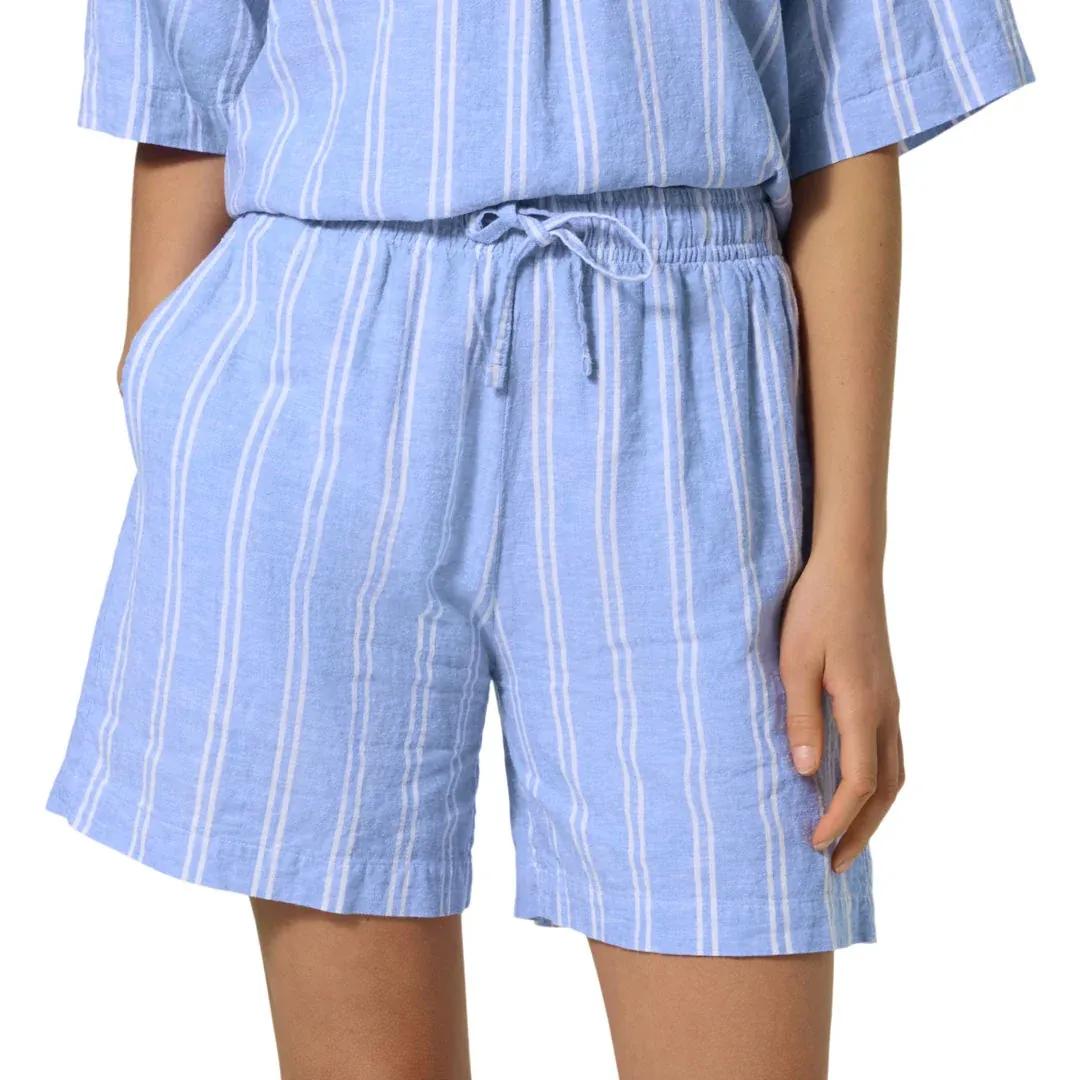 Firefly Shirin randiga damshorts blå