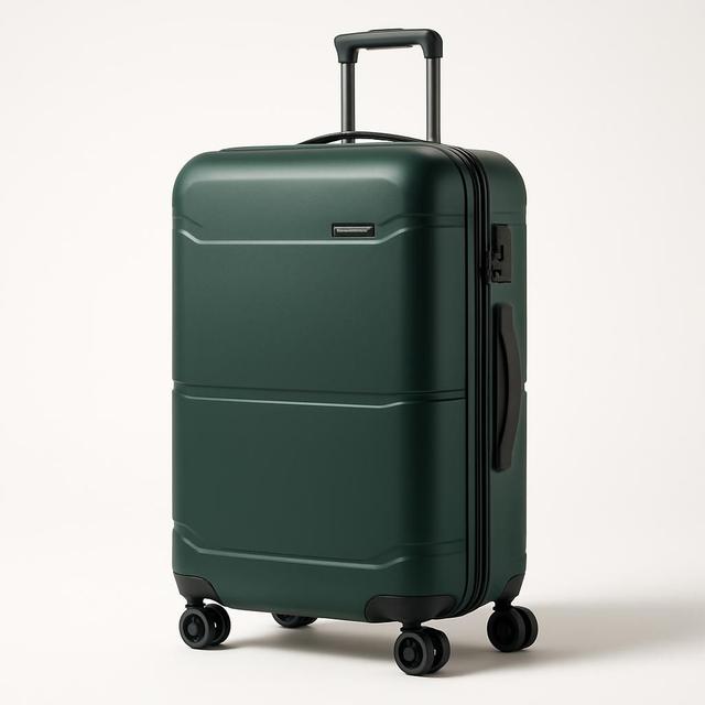 Samsonite Fyrm Stor Expanderbar Resväska Grön