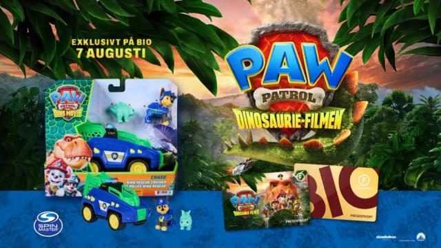 Köp presentkort och få en PAW Patrol-leksak