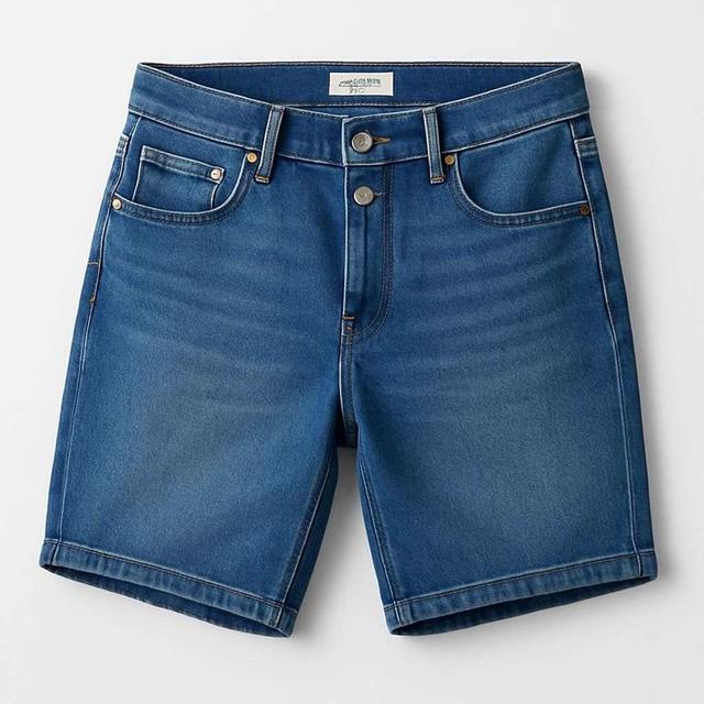 Jack & Jones Jjitony Blue Denim Shorts