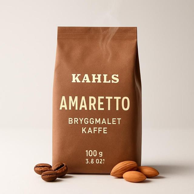 Kahls Amaretto Bryggmalet Kaffe 100g