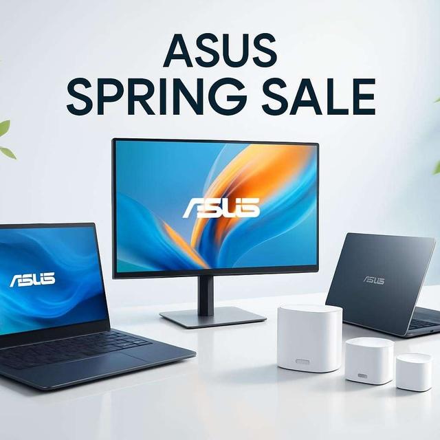 ASUS vårrea – upp till 30 % rabatt