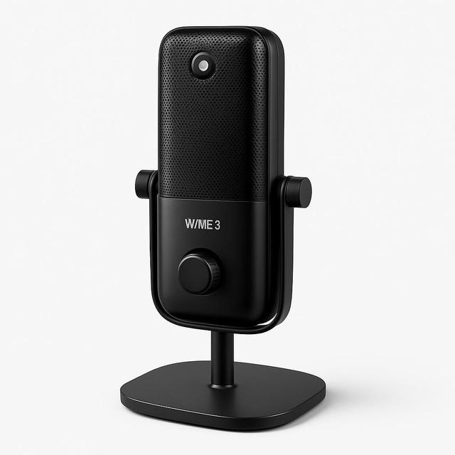 Elgato Wave:3 Premium USB Mikrofon Svart