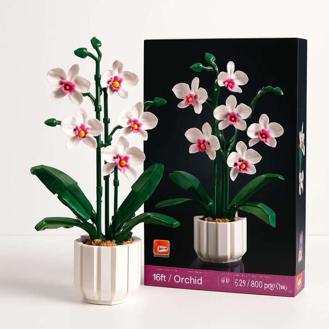LEGO Orkidé 10311 Blomsterbyggsats Multicolor