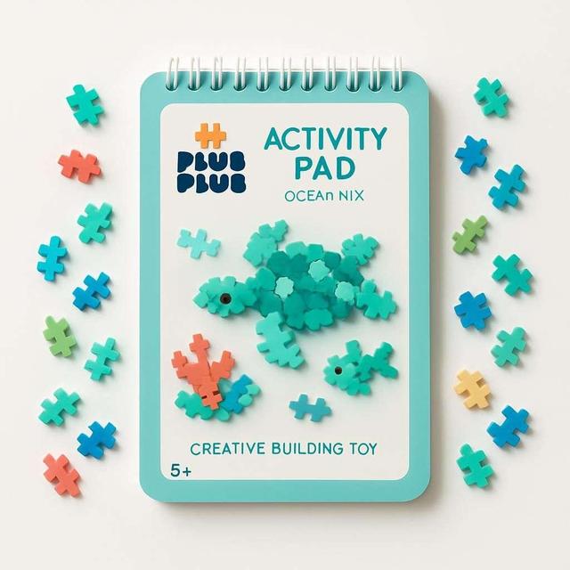 Plus-Plus Activity Pad Ocean Mix