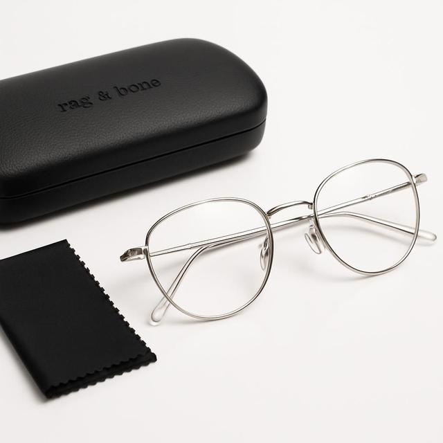 Rag & Bone RNB7020 Ovalt Crystal Glasögon