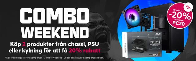 Weekendpaket: Chassi, nätaggregat och kylning