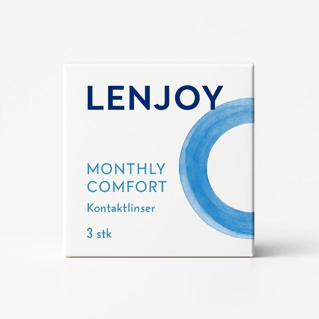 Lenjoy Monthly Comfort Kontaktlinser 3 stk